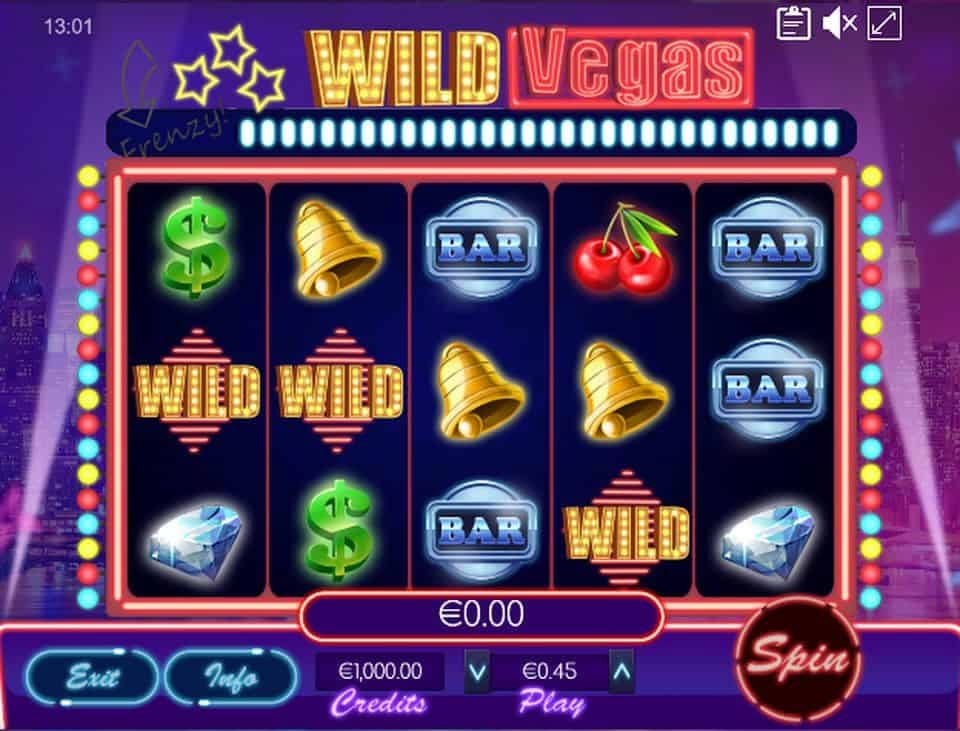 Wild Vegas online casino payouts
